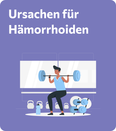 Wodurch werden Hämorrhoiden verursacht?