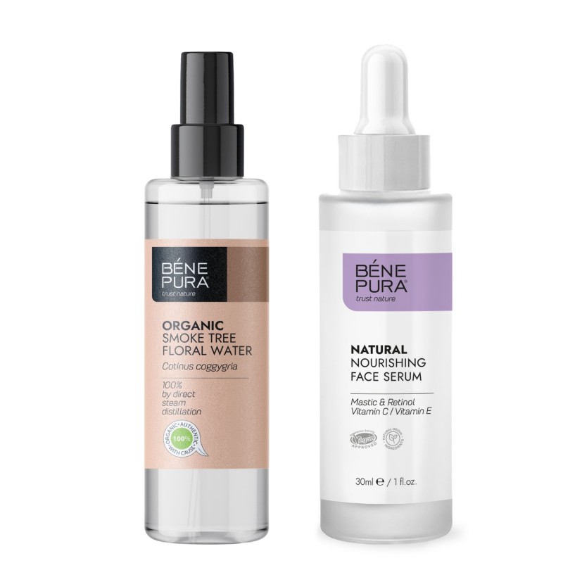 Pflanzliche Pflege bei Akne und Pickeln mit Perückenstrauch Blütenwasser - GMC