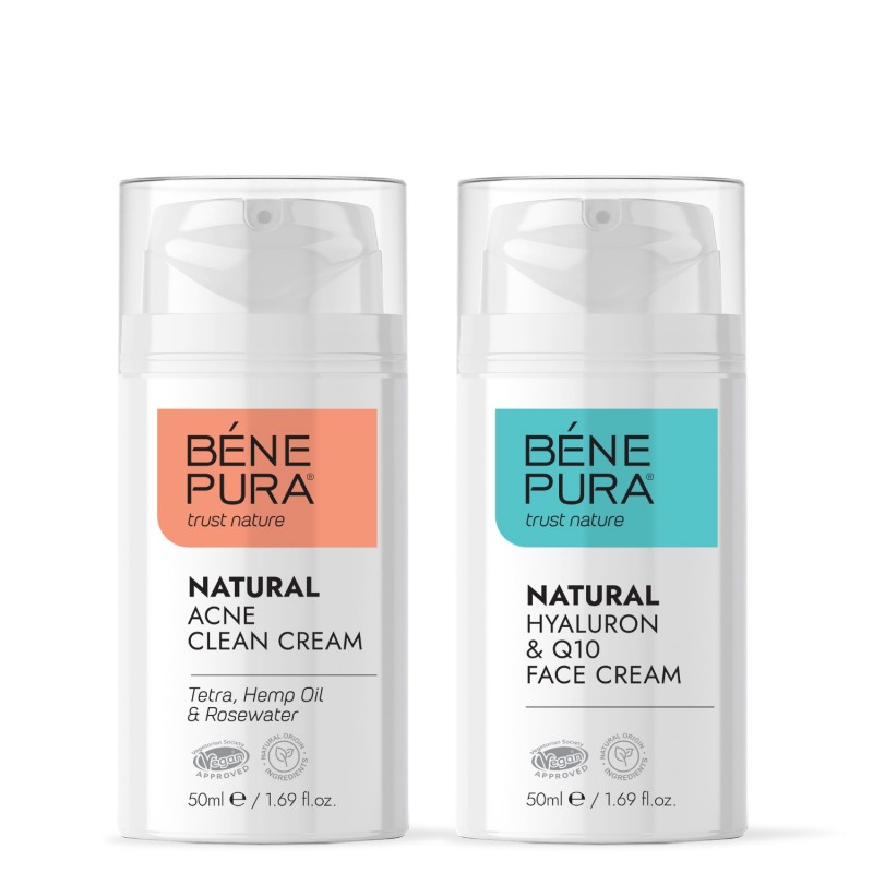 Pflanzliche Pflege bei Akne und Pickeln mit Gesichtscreme mit Rosenwasser - GMC