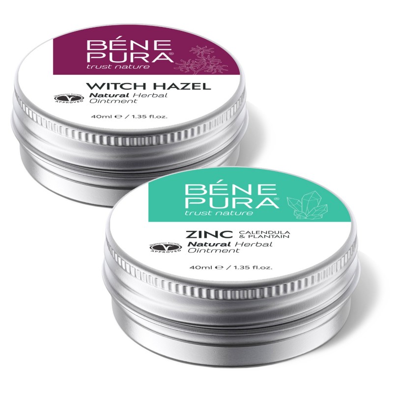 Natürliche Pflege bei Hämorrhoiden mit Salbe mit Hamamelis - Produktvergleich