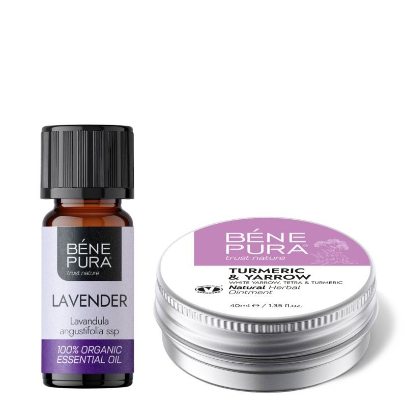 Natürliche Pflege bei Hämorrhoiden mit Salbe mit Weißer Schafgarbe und Sumach - GMC