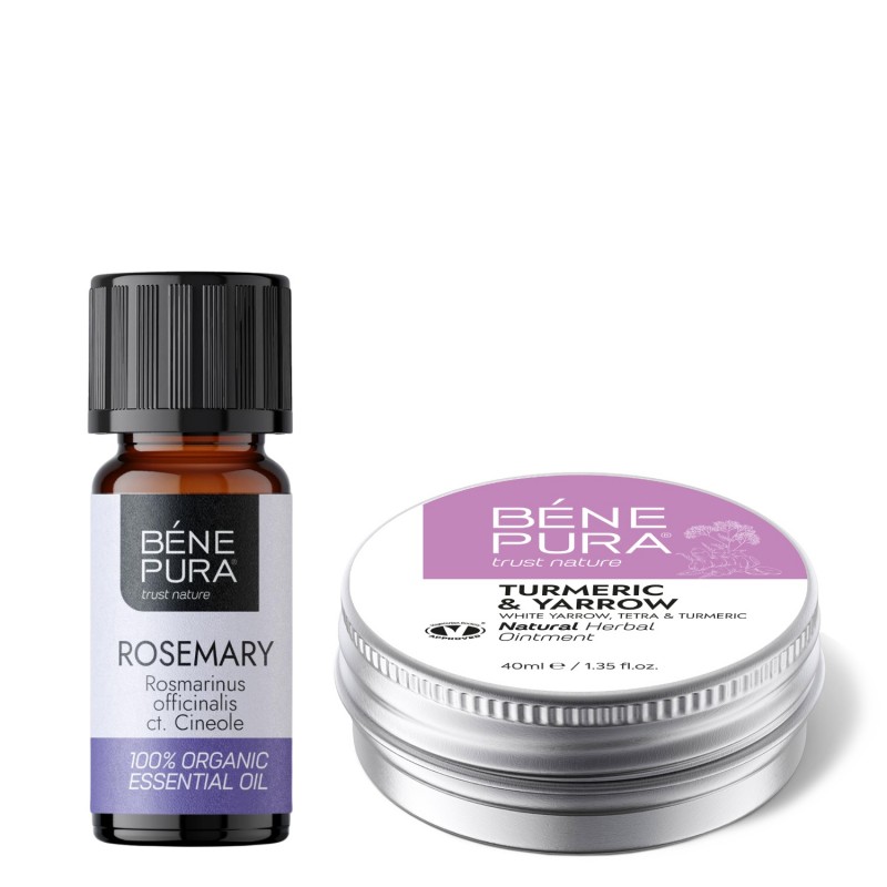 Pflanzliche Linderung bei Hämorrhoiden mit Salbe mit Weißer Schafgarbe und Sumach - GMC