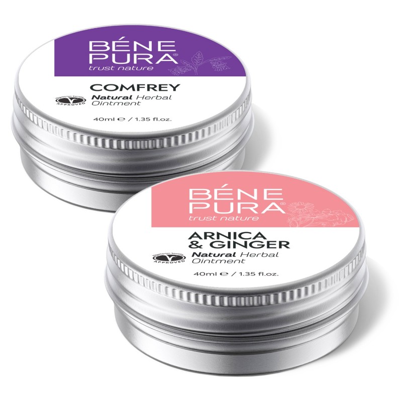 Pflanzliche Linderung bei Gelenkschmerzen mit Salbe mit Beinwell - Produktvergleich