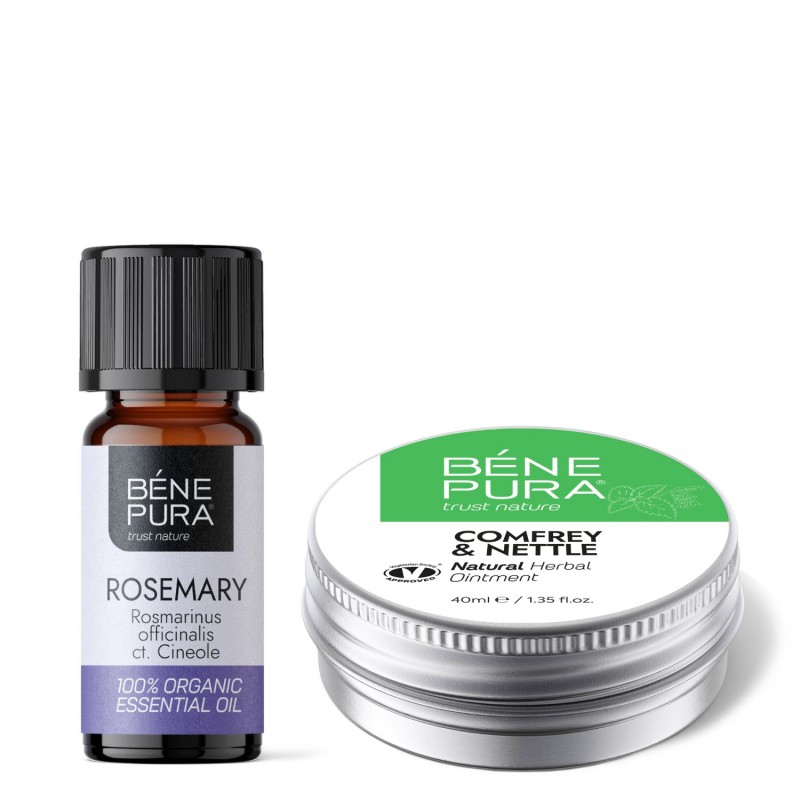 Unterstützung bei Gelenkschmerzen mit Salbe mit Beinwell und Brennnessel - GMC