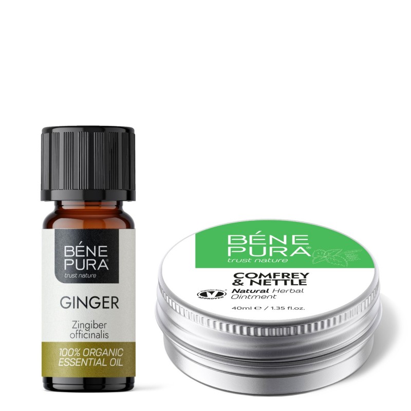 Linderung von Gelenkschmerzen mit Salbe mit Beinwell und Brennnessel - GMC