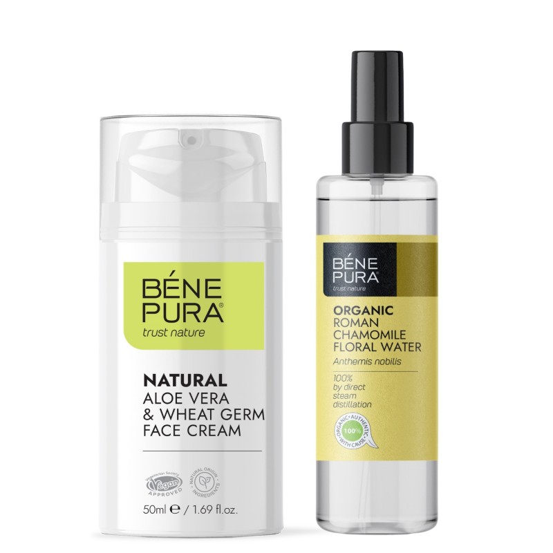 Komfort bei problematischer und gereizter Haut mit Gesichtscreme mit Aloe Vera und Weizenkeime - Produktvergleich