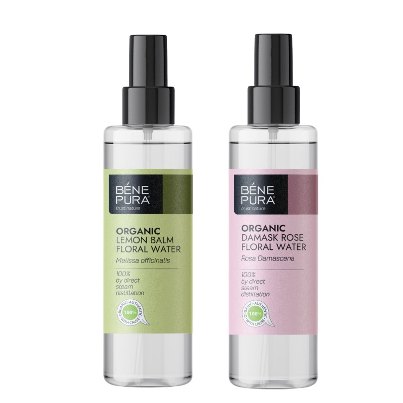 Pflege bei problematischer und gereizter Haut mit Zitronenmelisse Blütenwasser - GMC