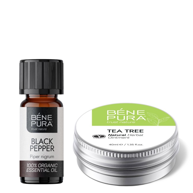 Pflege bei Hautreizungen mit Salbe mit Teebaum - GMC