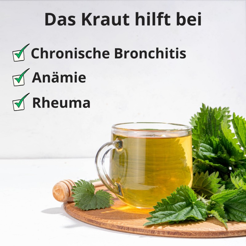 Brennnesselblätter - 3x40g