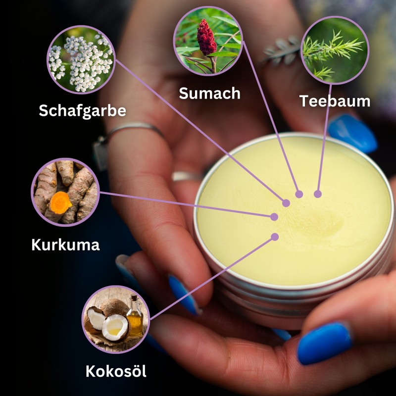 2x Hemorrelax salbe gegen Hämorrhoiden mit Weißer Schafgarbe - 40ml