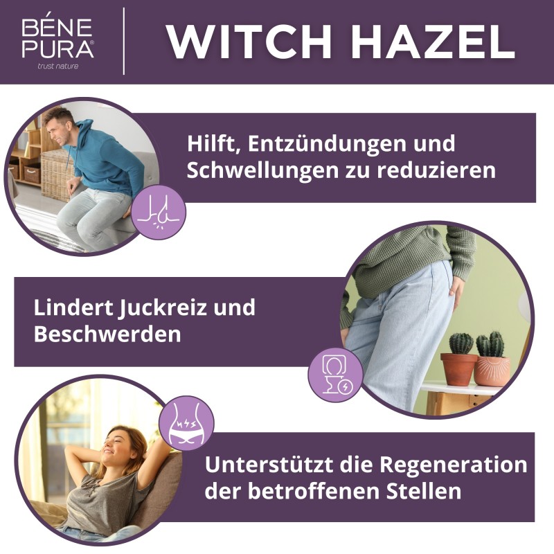 3x Hamamelis salbe gegen Hämorrhoiden - 40ml