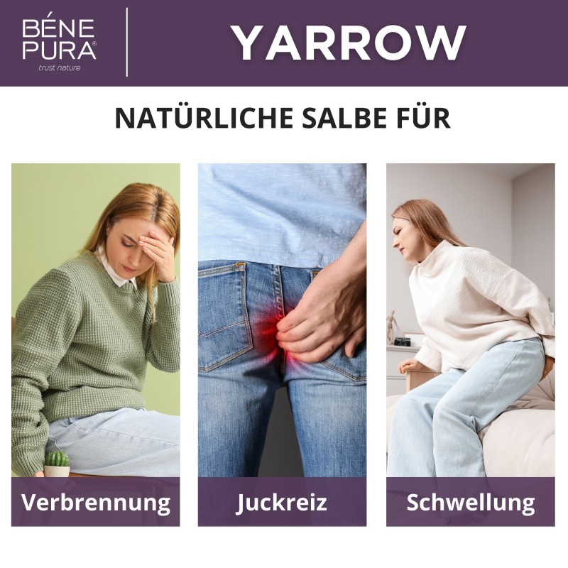 2x Salbe gegen Hämorrhoiden mit Weißer Schafgarbe - 40ml