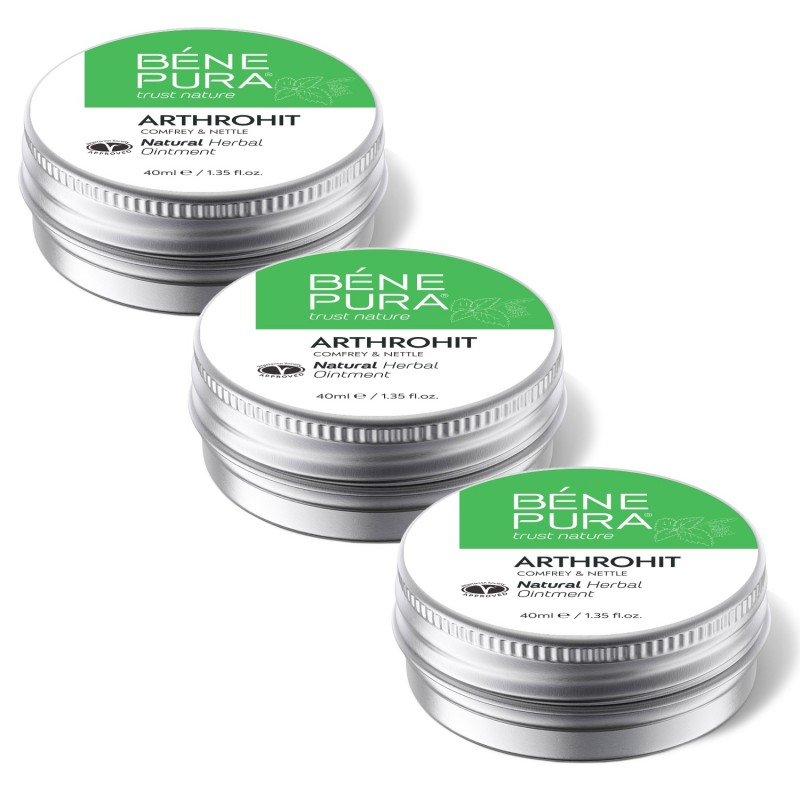 3x Arthrohit Beinwellsalbe gegen Gelenkschmerzen mit Brennnessel - 40ml - Produktvergleich