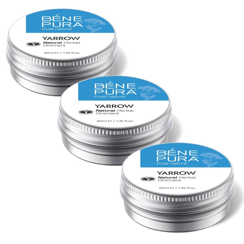 3x Salbe gegen Hämorrhoiden mit Weißer Schafgarbe - 40ml - 