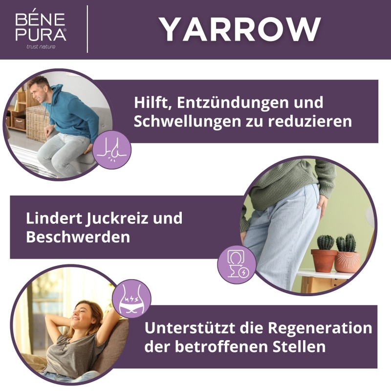 Salbe gegen Hämorrhoiden mit Weißer Schafgarbe - 40ml