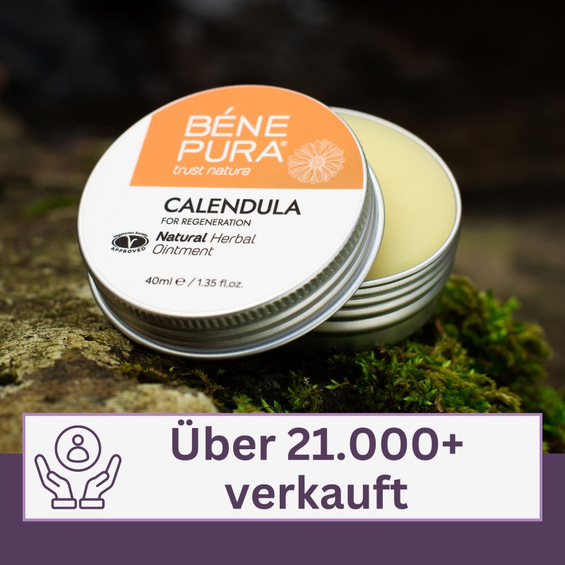 Ringelblumensalbe gegen Verbrennungen, Wunden und Narben - 40ml