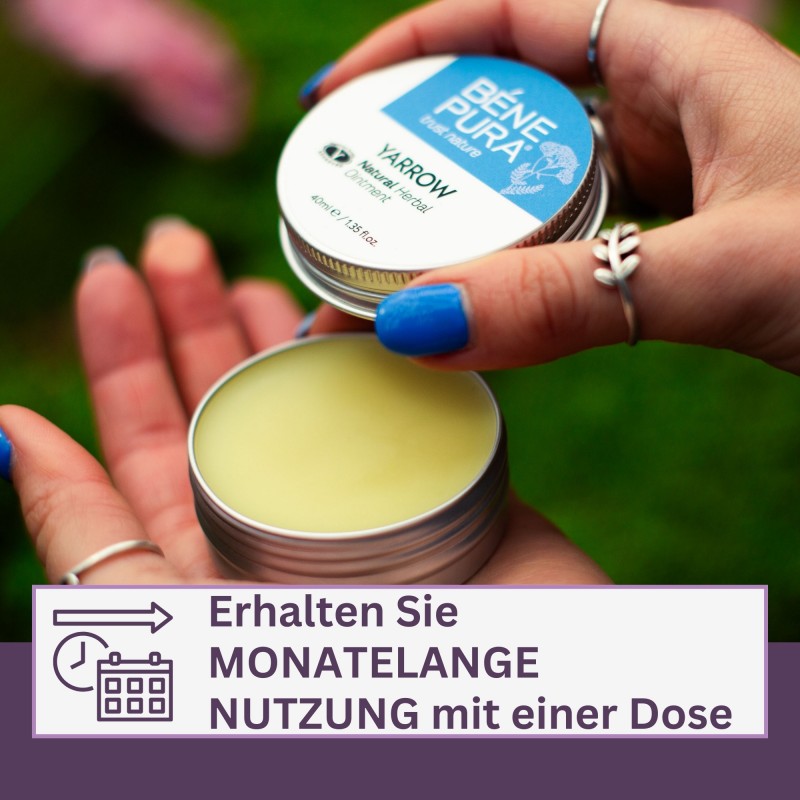 Salbe gegen Hämorrhoiden mit Weißer Schafgarbe - 40ml