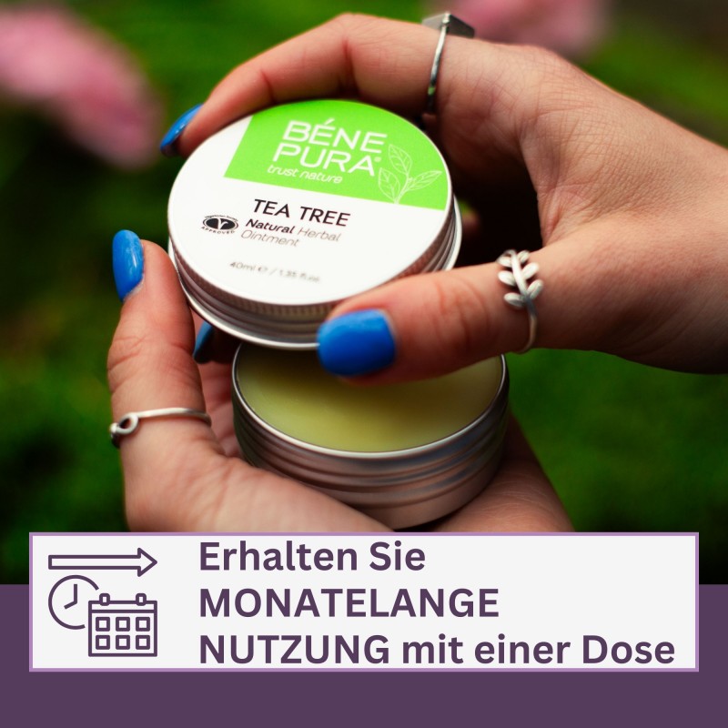 Teebaumöl salbe gegen Juckreiz und Entzündung - 40ml