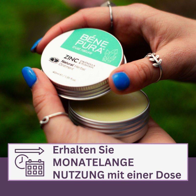 Zinkoxidsalbe gegen Juckreiz und Entzündung - 40ml