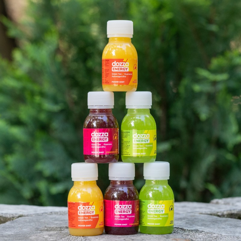 6x Pack DOZZA Energy Rainbow Pack Energieschüsse - 60ml - Benepura.de 6x Pack DOZZA Energy Rainbow Pack Energieschüsse - 60ml