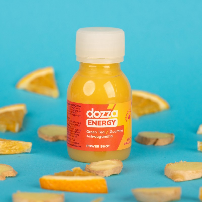 DOZZA Energy Spicy Orange Energieschuss - 60ml - Benepura.de DOZZA Energy Spicy Orange Energieschuss - 60ml