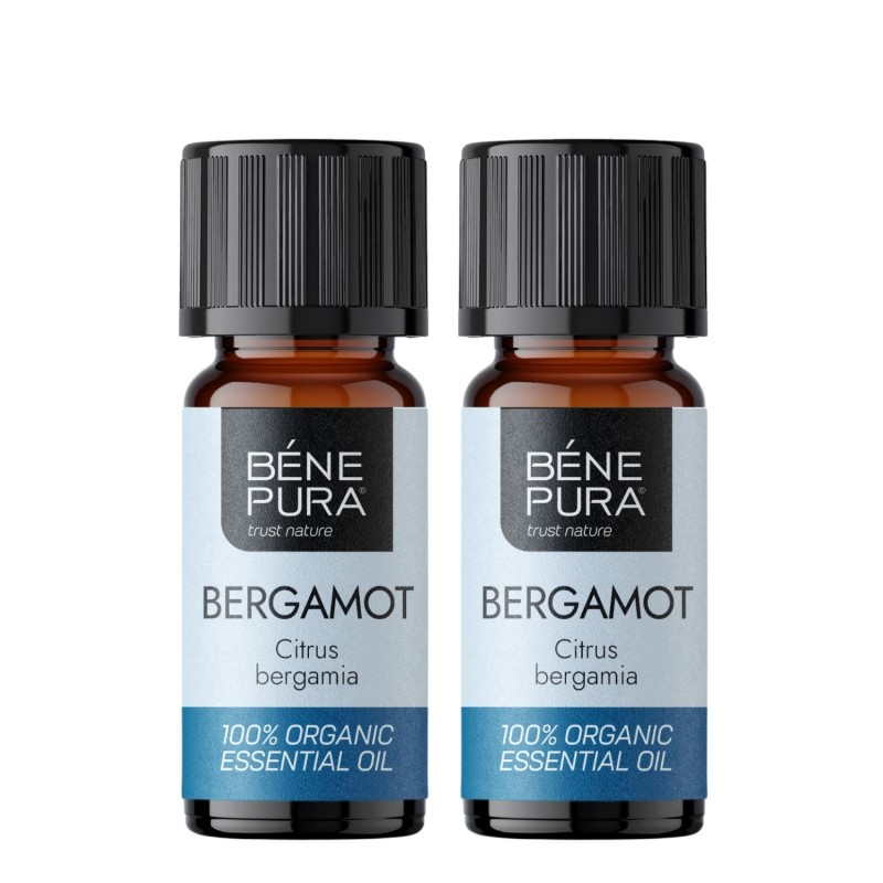 2x Bio Ätherisches Bergamotte Öl - 10ml - Benepura.de 2x Bio Ätherisches Bergamotte Öl - 10ml