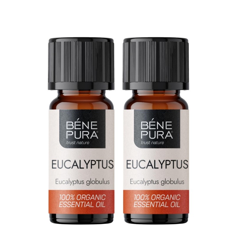 2x Bio Ätherisches Eukalyptus Globulus Öl - 10ml - Benepura.de 2x Bio Ätherisches Eukalyptus Globulus Öl - 10ml