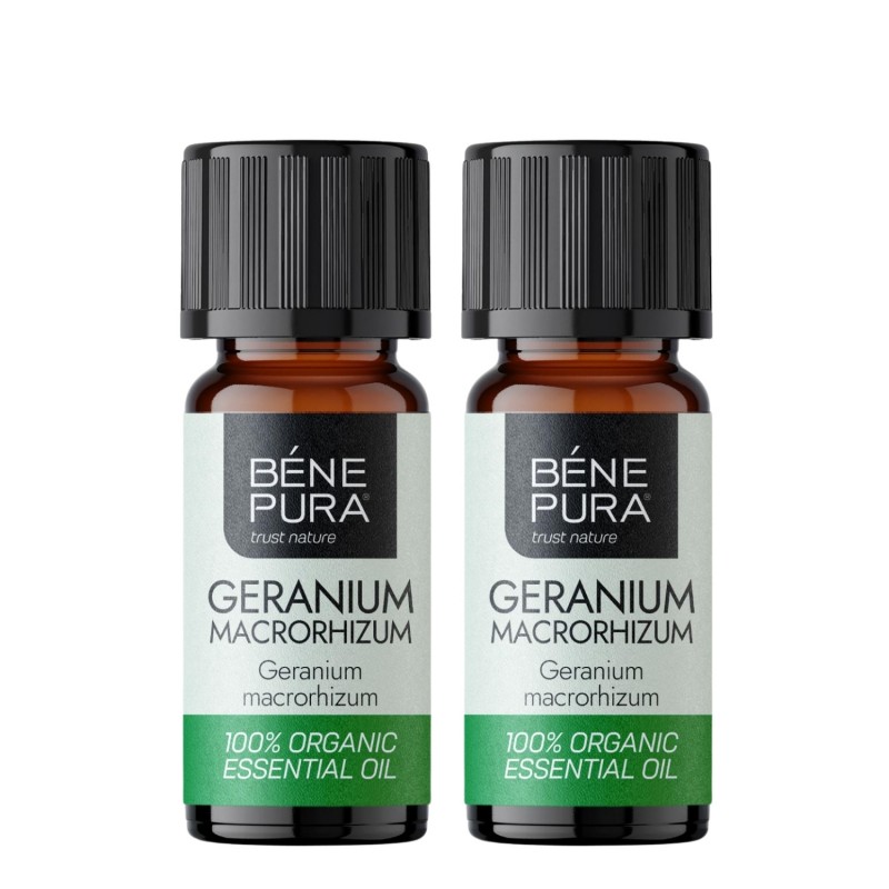 2x Bio Ätherisches Geranienöl - 10ml - Benepura.de 2x Bio Ätherisches Geranienöl - 10ml