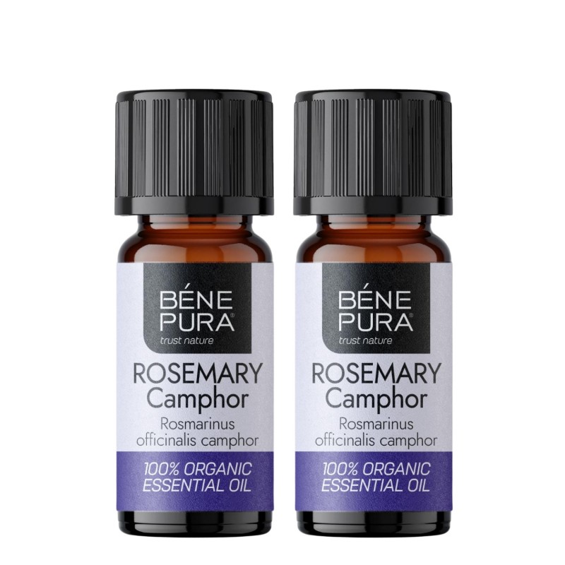 2x Bio Ätherisches Rosmarin Campher Öl - 10ml - Benepura.de 2x Bio Ätherisches Rosmarin Campher Öl - 10ml