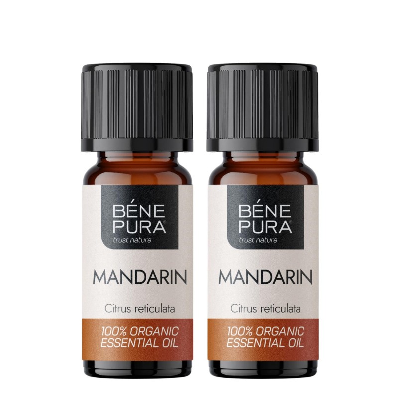 2x Bio Ätherisches Rote Mandarine Öl - 10ml