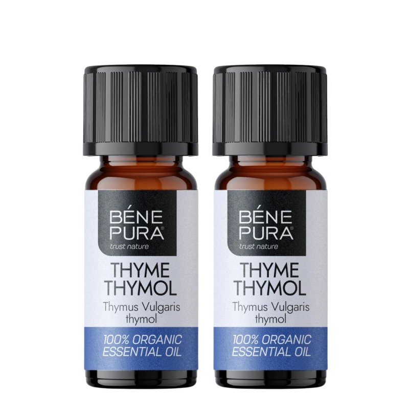 2x Bio Ätherisches Thymian Thymol Öl - 10ml - Benepura.de 2x Bio Ätherisches Thymian Thymol Öl - 10ml