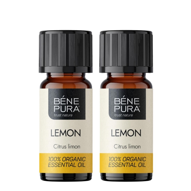 2x Bio Ätherisches Zitronenöl - 10ml - Benepura.de 2x Bio Ätherisches Zitronenöl - 10ml