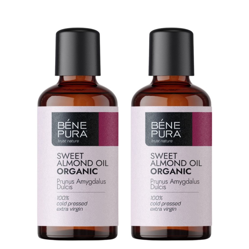 2x Bio Mandel Trägeröl - 100ml - Benepura.de 2x Bio Mandel Trägeröl - 100ml
