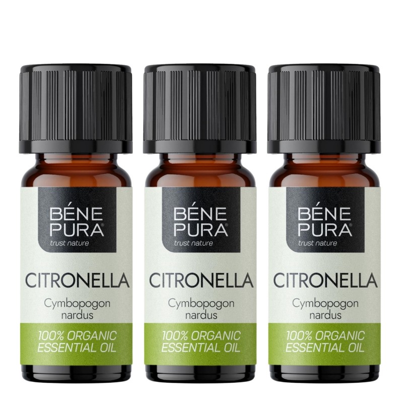 3x Bio Ätherisches Citronella Öl - 10ml - Produktvergleich
