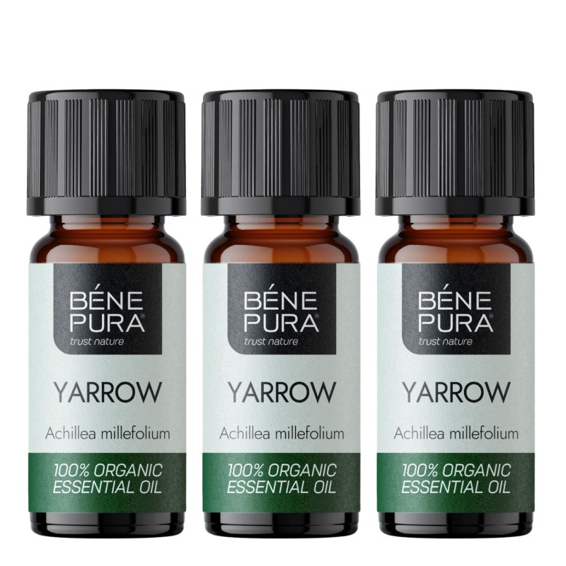 3x Bio Ätherisches Schafgarbenöl - 10ml