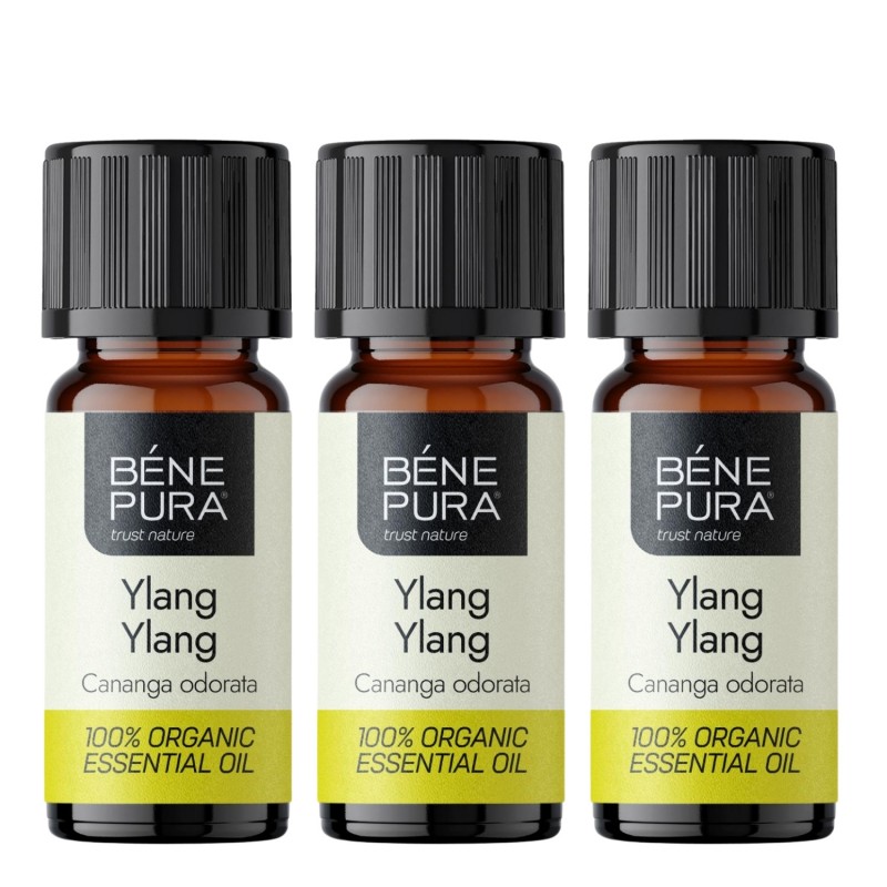 3x Bio Ätherisches Ylang-Ylang Öl - 10ml - Benepura.de 3x Bio Ätherisches Ylang-Ylang Öl - 10ml
