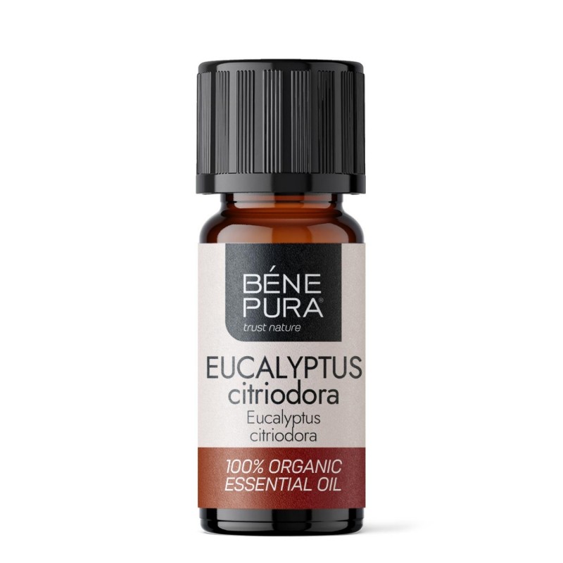 Bio Ätherisches Eukalyptus Citriodora Öl - 10ml - Benepura.de Bio Ätherisches Eukalyptus Citriodora Öl - 10ml