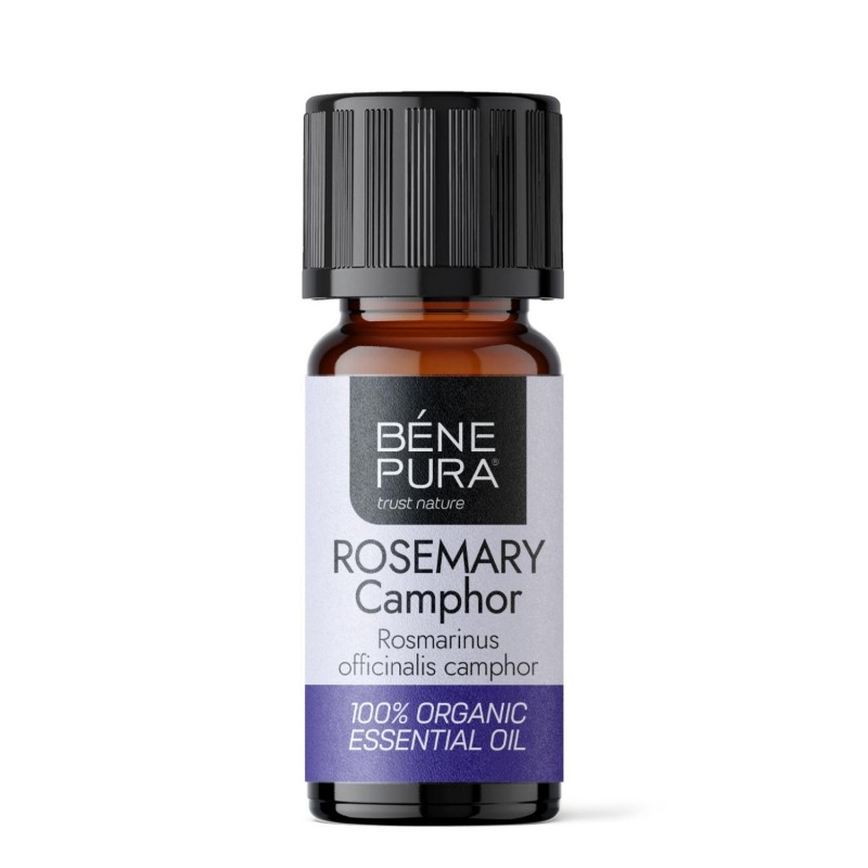 Bio Ätherisches Rosmarin Campher Öl - 10ml - Benepura.de Bio Ätherisches Rosmarin Campher Öl - 10ml