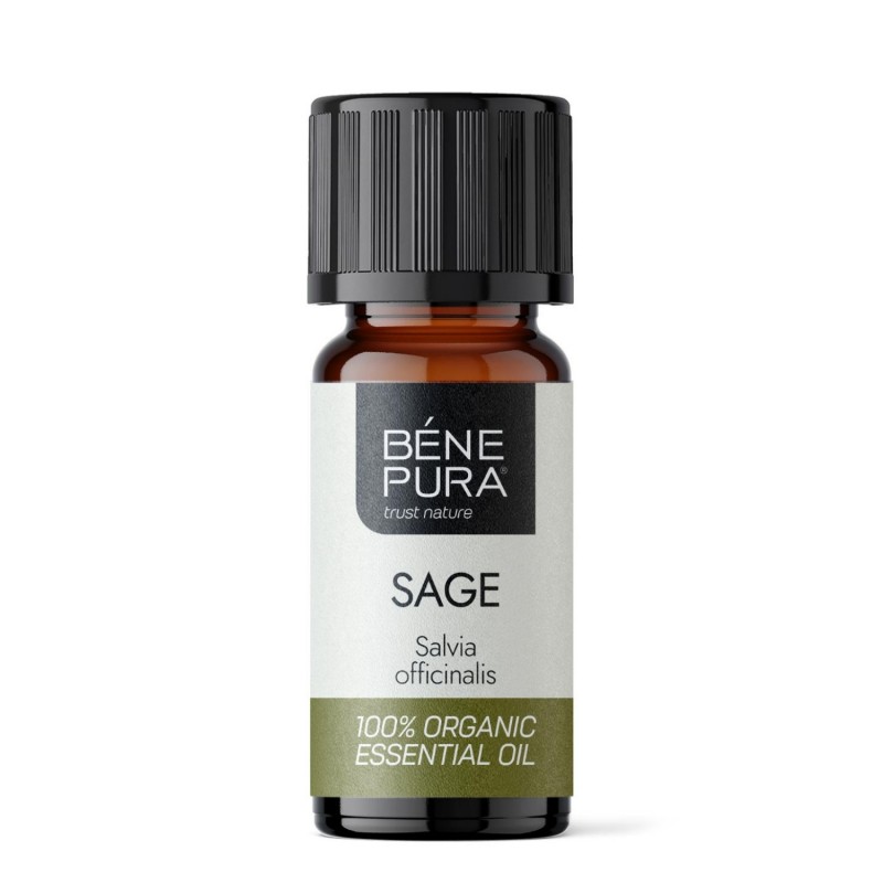 Bio Ätherisches Salbeiöl - 10ml - Benepura.de Bio Ätherisches Salbeiöl - 10ml