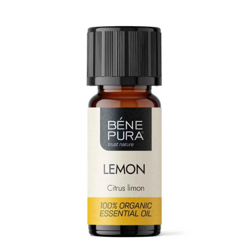 Bio Ätherisches Zitronenöl - 10ml - Benepura.de Bio Ätherisches Zitronenöl - 10ml