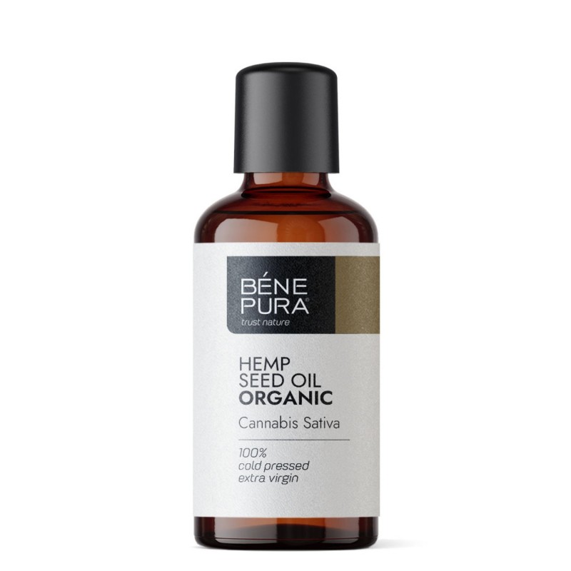 Bio Hanfsamen Trägeröl - 100ml - Benepura.de Bio Hanfsamen Trägeröl - 100ml
