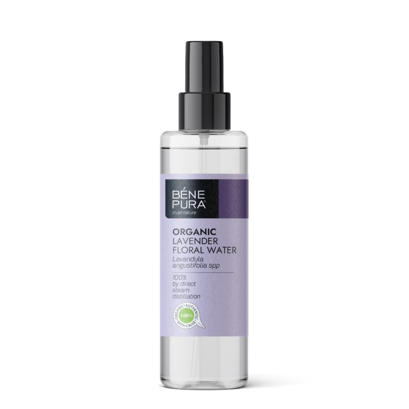 Bio Lavendel Blütenwasser - 250ml - Benepura.de Bio Lavendel Blütenwasser - 250ml