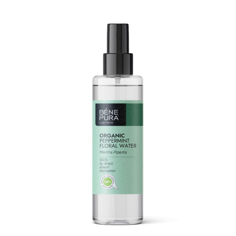 Bio Minz Blütenwasser - 250ml - Benepura.de Bio Minz Blütenwasser - 250ml