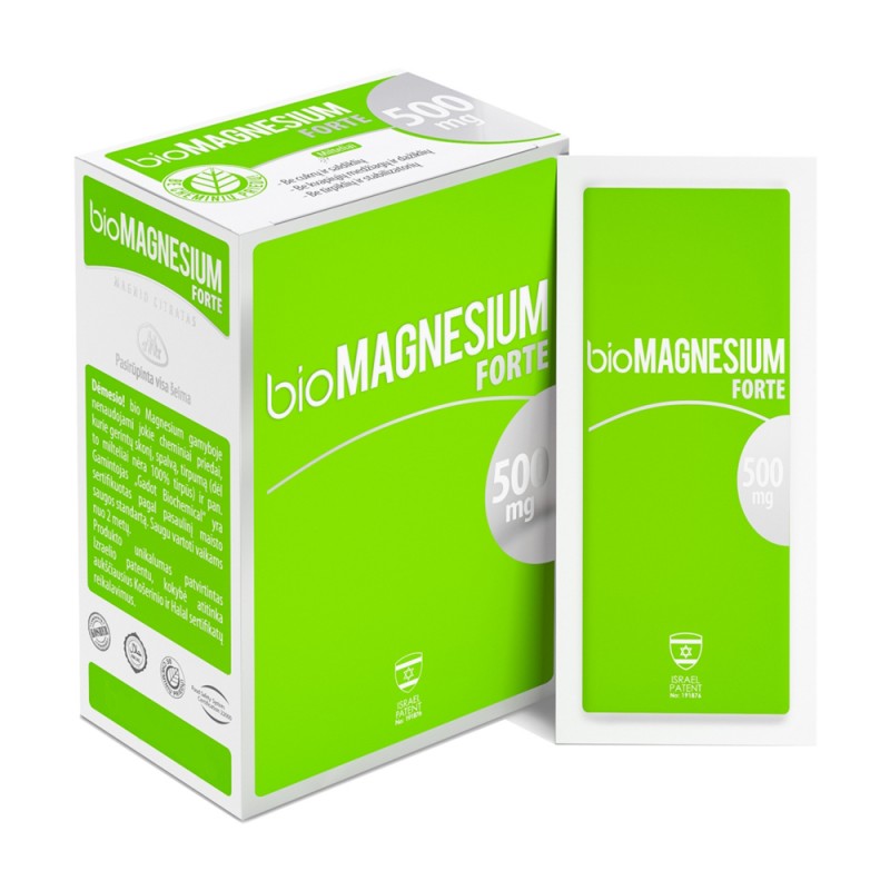 Magnesium citrat 500mg - 20 Beutel - Nahrungsergänzungsmittel