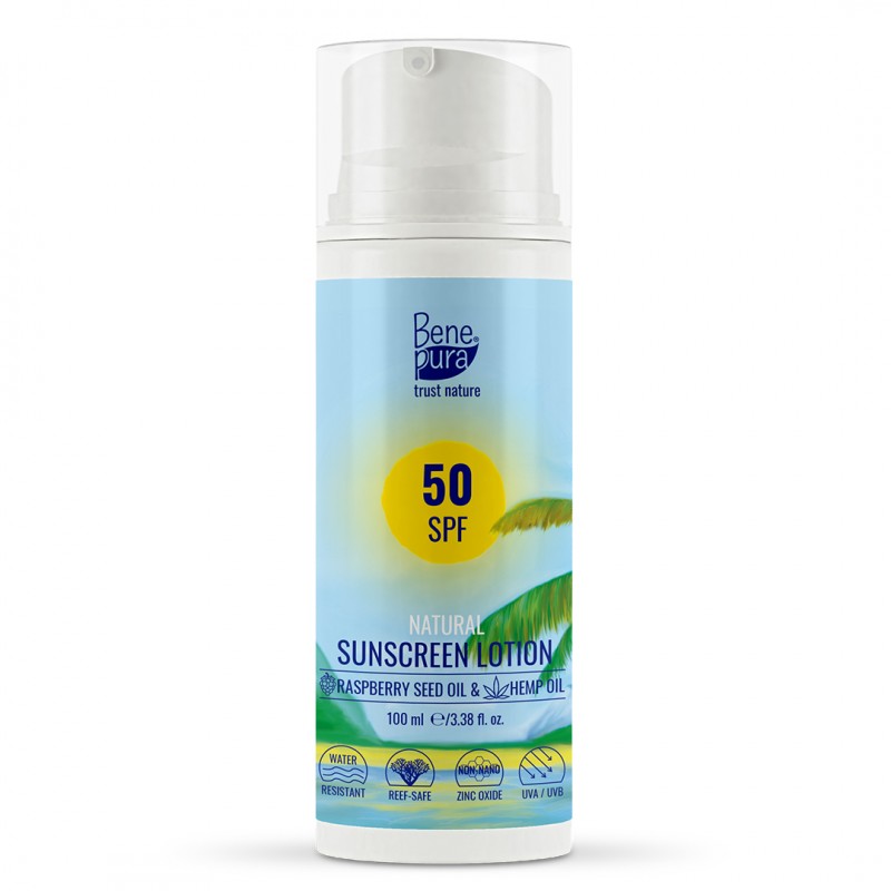 BenePura Natürliche Sonnenschutzlotion - UVA & UVB, LSF 50 - 100 ml - Produktvergleich