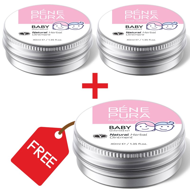 3x Salbe bei Windeldermatitis mit Ringelblumen und Kamille - 40ml - Produktvergleich