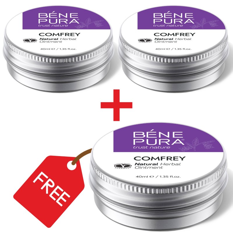 3x Beinwellsalbe gegen Gelenkschmerzen - 40ml - Produktvergleich