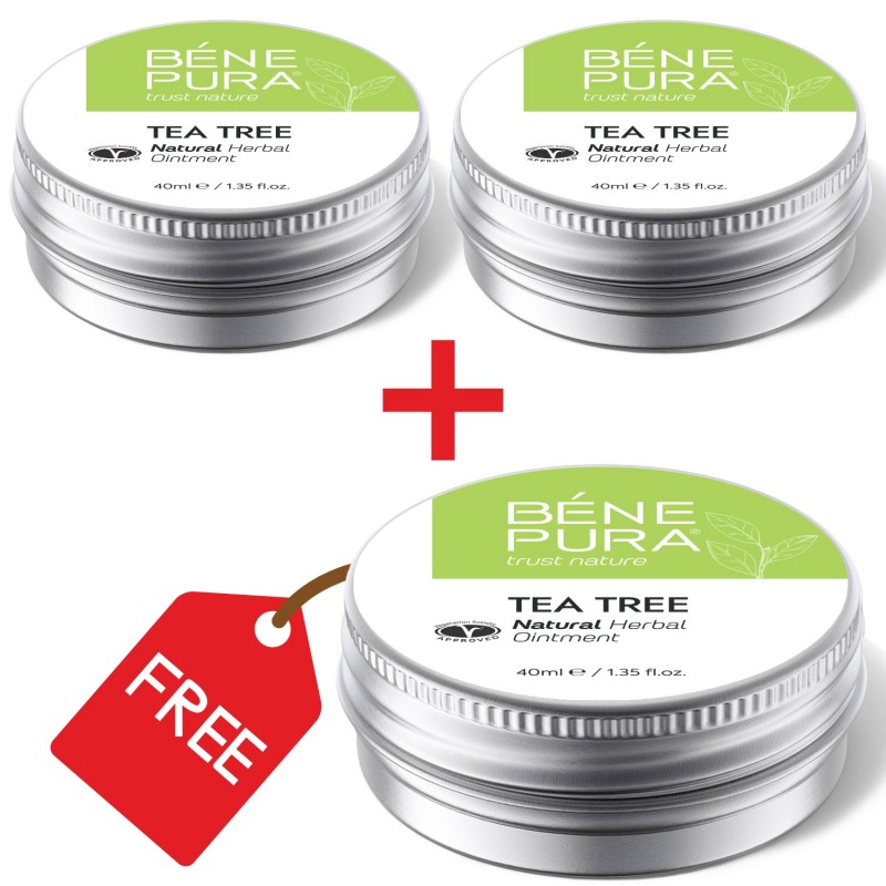 3x Teebaumöl salbe gegen Juckreiz und Entzündung - 40ml - Produktvergleich