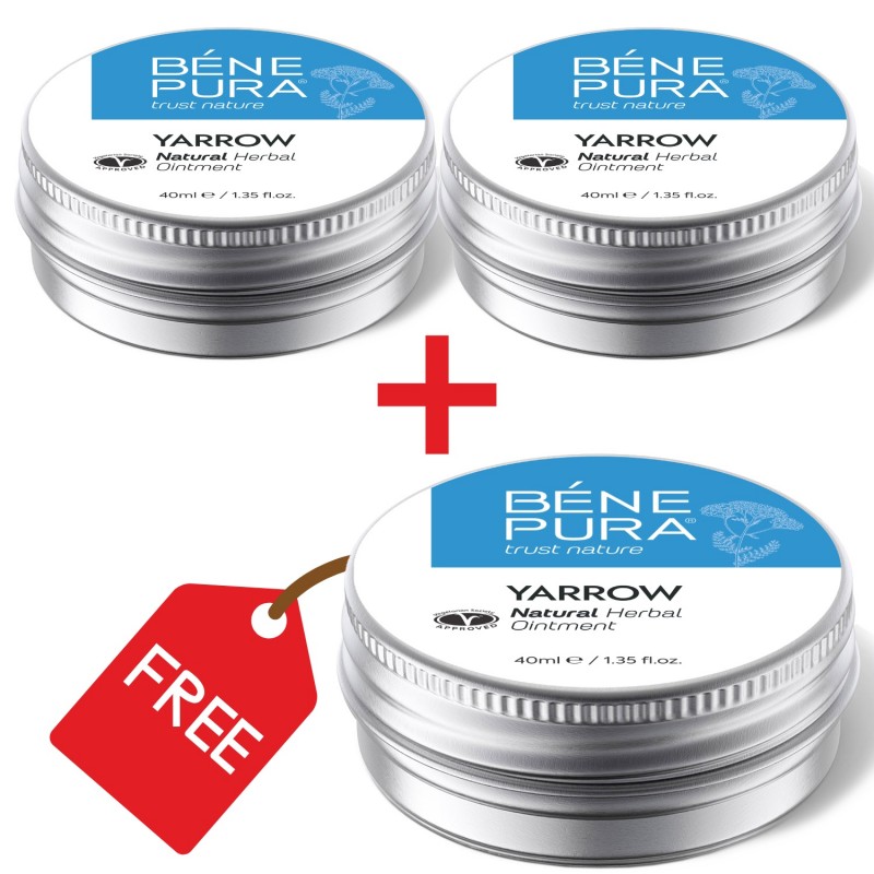3x Salbe gegen Hämorrhoiden mit Weißer Schafgarbe - 40ml - Produktvergleich
