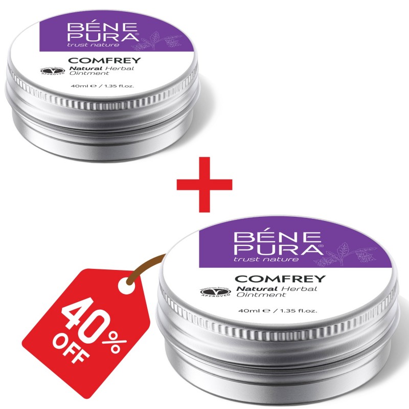 2x Beinwellsalbe gegen Gelenkschmerzen - 40ml - Produktvergleich